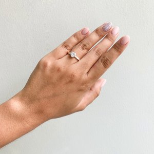 Каблучка з серцем S-size