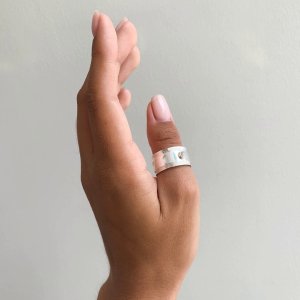 Moon Phase 2.0 Ring with Moonstone